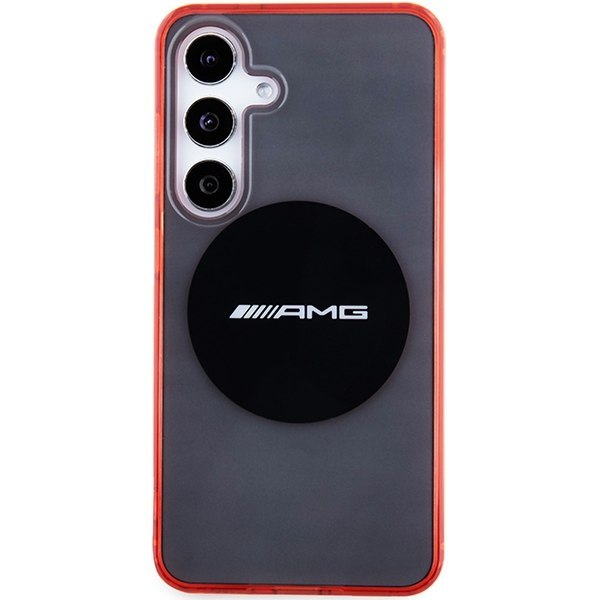 AMG AMHMS24S23HBCK S24 S921 czarny/black hardcase Transparent Bicolor